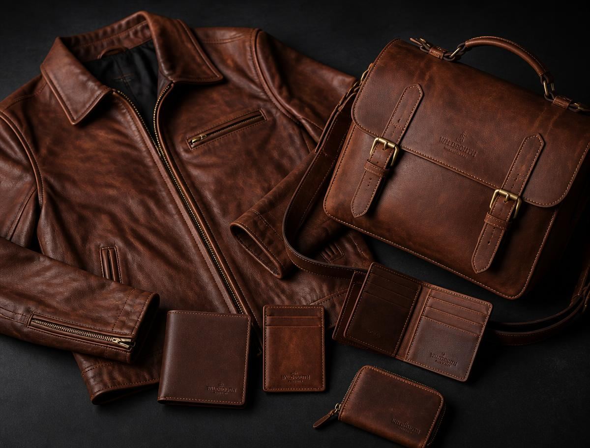 Leather products sourced by MAAHOOR